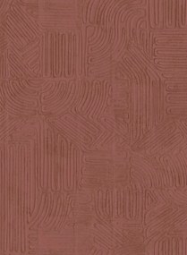 Arte Carta da parati Tamba - Burgundy