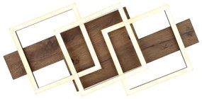 Globo 67350-24 - Plafoniera LED JEFFRY LED/24W/230V 3000K 33x58 cm