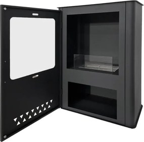 Stufa a bioetanolo biocamino da terra LUISA L50xP30xH68 cm