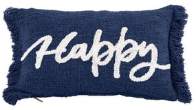 Cuscino decorativo 50x30 cm Cotton Slub Happy - Tiseco Home Studio