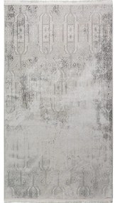 Tappeto lavabile grigio chiaro 120x180 cm Gri - Vitaus