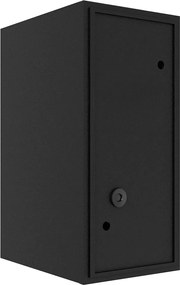 Applique Rettangolare 2xGU10 con Sensore Crepuscolare IP65 - Nera