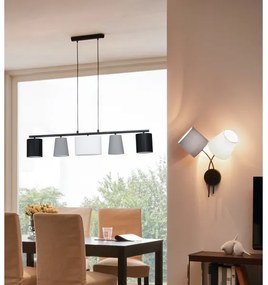 Eglo 98588 - Lampadario a sospensione con filo ALMEIDA 5xE14/25W/230V