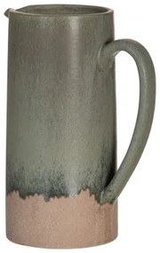 Vaso 21 x 14 x 28,5 cm Ceramica Verde Crema