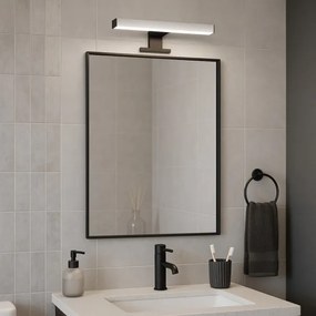 Rabalux 75051 - Illuminazione a LED per specchio da bagno OLIRO LED/6W/230V IP44 40 cm nera