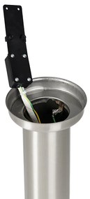 Lampada da esterno moderna in acciaio 45 cm IP44 - Rox