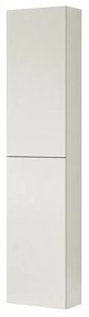 Colonna per mobile bagno Pixel plain 2 ante P 27 x L 30 x H 160 cm laccato opaco bianco