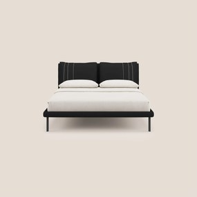 Giselle letto moderno con cuscini testata regolabili con tasche in microfibra impermeabile T11