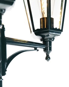 Lanterna da esterno rustica verde scuro 3 luci IP44 - New Orleans