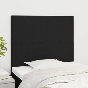 Testiere 2 Pz Nero 100x5x78/88 Cm İn Tessuto /
