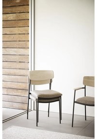 Sedie da pranzo in colore beige-naturale in set da 2 Maymont - Rowico