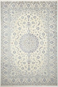Nain Tappeto 290x200 Beige (Iran) Annodato A Mano