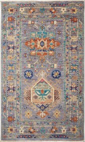 Samarkand Tappeto 130x80 Rosso (Pakistan) Annodato A Mano