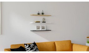 Mensole in legno riciclato in set da 3 Boss - Kalune Design