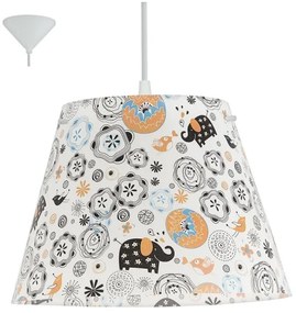 Eglo 54459 - Lampadario a sospensione con filo MOLOVE 1xE27/60W/230V