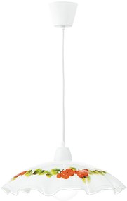 Lampadario Sospensione Ribes Henging Colore Bianco 60W