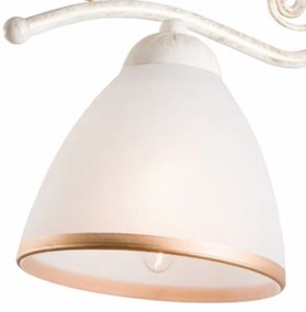 Applique RETRO II 1xE27/60W/230V bianco patinato