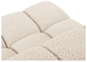 Modulo divano in bouclé beige (parte centrale) Bellis - Micadoni Home