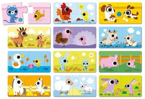 Puzzle - Genitori e cuccioli di animali