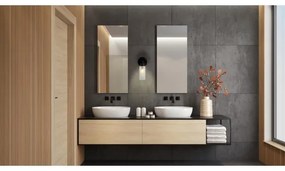 Searchlight 29981BK - Lampada da parete IMPERIAL 1xG9/7W/230V nero