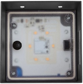 Lampada da parete per esterni nera con 2 luci LED IP65 solare - Charlene