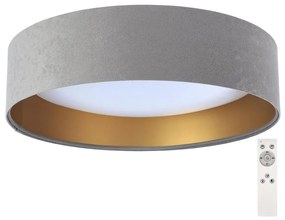 Plafoniera LED dimmerabile SMART GALAXY LED/24W/230V grigio/oro + TC