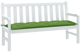 Cuscino Panca Da Giardino Verde Mélange 150x50x7 Cm İn Tessuto /