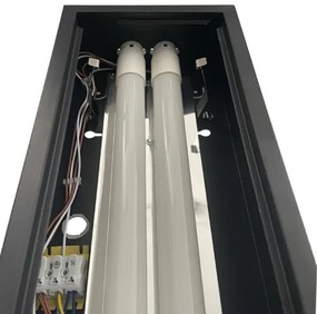 Lampada fluorescente T8 2xG13/18W/230V 120 cm nero