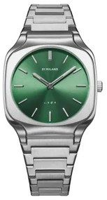 Orologio Uomo D1 Milano EDEN Verde Argentato (Ø 37 mm)