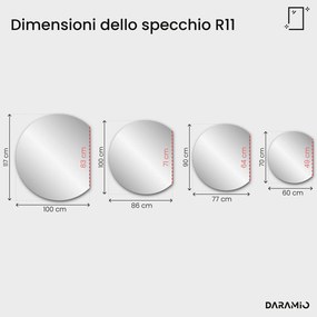 Specchio rotondo – Pure Collection R11