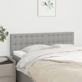 Testiere 2 Pz Grigio Chiaro 72x5x78/88 Cm İn Tessuto /