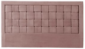 Testata 160 cm Velluto Rosa antico - JENNA