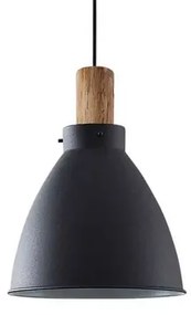 Trebale Lampada a Sospensione Black/Wood - Lindby