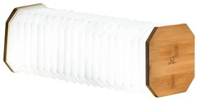 Lampada da tavolo con intensità regolabile di colore naturale (altezza totale 3,5 cm) Accordion – Gingko