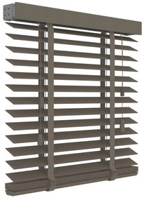 Veneziana Stoccolma in legno, talpa 140 x 180 cm, Larghezza lamelle: 50 mm