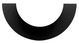 Candy Little Circle 180 S Applique da Parete Ninja Black - Swedish Ninja