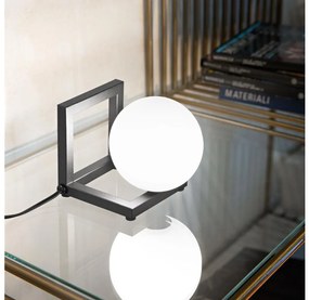 Ideal Lux - Lampada da tavolo LED ANGOLO 1xG9/3W/230V nero