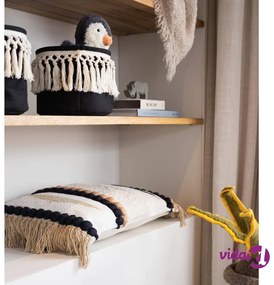 KidsDepot Cuscino Marnie 55x35 cm Cotone Naturale