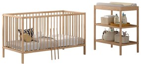 Set di mobili per bambini in faggio massiccio 2 pz Dino – Vipack