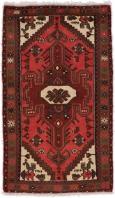 Hamedan Tappeto 70 x 130 (Iran) Annodato A Mano