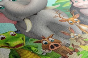 Quadro su tela – Animali adorabili