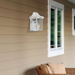 Rabalux 8753 - Applique da esterno NORVICH 1xE27/60W/230V IP43 bianco