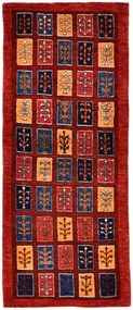 Loribaft Tappeto 190 x 80 Rosso (Iran) Annodato A Mano