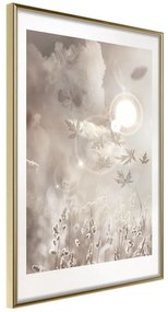 Poster  On the Edge of the Summer  Cornice Quadri Cornice d'oro, Larghezza x Altezza Home decor 20x30