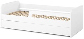 Letto da bambini bianco con rete inclusa 80x200 cm Duuli – ELTAP