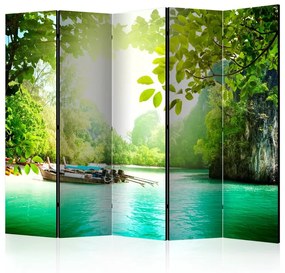 Paravento  Heavenly landing II [Room Dividers]  Colore ---, Dimensioni e Misure 225x172