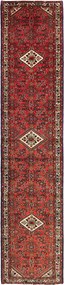 Hamedan Tappeto persiano 90x400 Rosso (Iran) Annodato A Mano