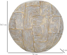 Vaso Resina Eclips Cm 36X11X34,5