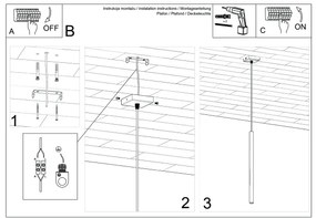 Sollux SL.1524 - Lampadario a sospensione con filo PASTELO 1xG9/8W/230V rosso