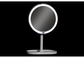 Specchio Ingranditore con LED DKD Home Decor Bianco Plastica (20 x 20 x 33 cm)